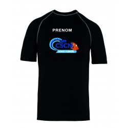 T-shirt piscine encadrement unisex personnalisé