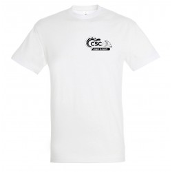 T-shirt coton homme logo noir coeur