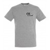 T-shirt coton homme logo noir coeur