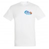 T-shirt coton homme logo couleur recto verso