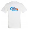 T-shirt coton homme logo couleur recto verso