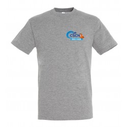 T-shirt coton homme logo couleur recto verso