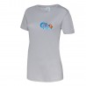 T-shirt cool sport femme logo couleur