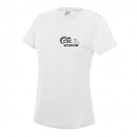 T-shirt cool sport femme logo noir